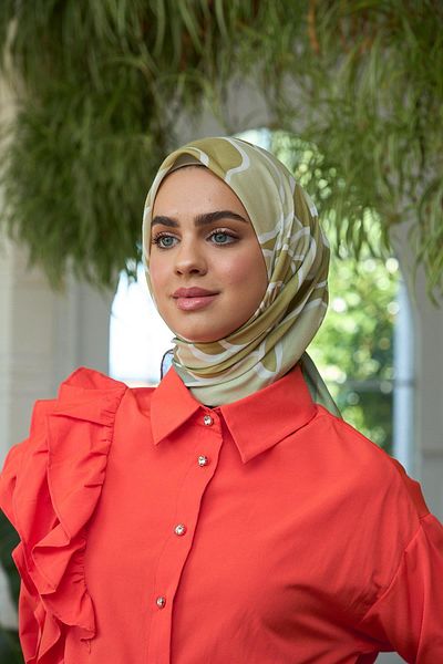 İpekhan Soft Scarf Oil Cream Summer Shine Collection - 1188-02