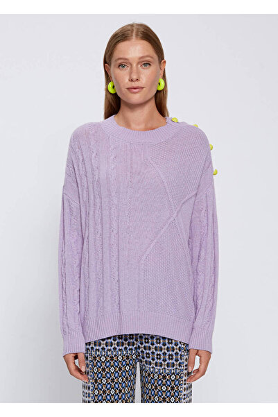 Knitss Kaşmir Karışımlı Saç Örgü Triko