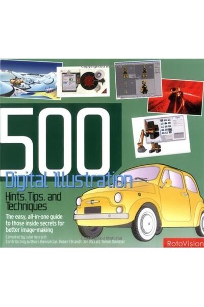 GBS Grantham Book Service 500 نصيحة وإرشادات وتقنيات للرسوم التوضيحية الرقمية - الدليل السهل على الإنترنت لأولئك الذين في الداخل