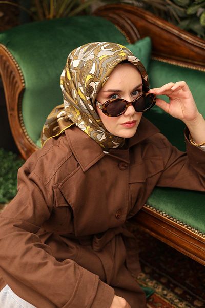 Silk Home 11434-22 Μοντέλο Twill Μεταξωτό Κασκόλ