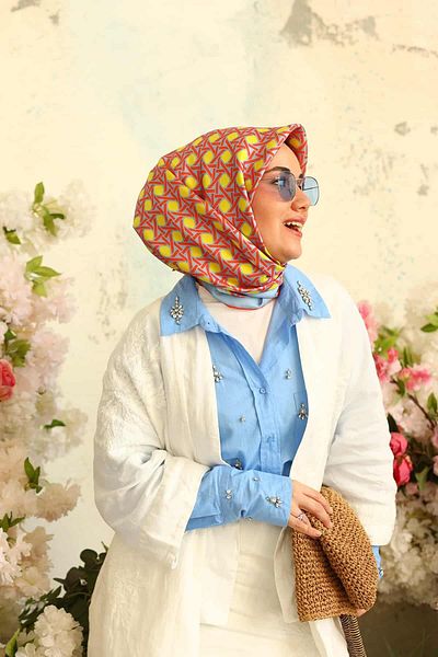 Silk Home Μεταξωτό κασκόλ Twill 11424-61