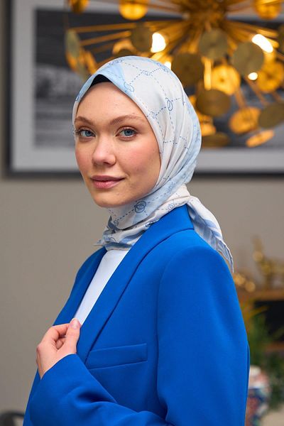İpekhan Colectia Harmony Esarfa Moale Baby Blue 1176-13