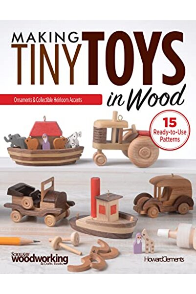 GBS Grantham Book Service صنع ألعاب صغيرة من زخارف الخشب والتحف التذكارية