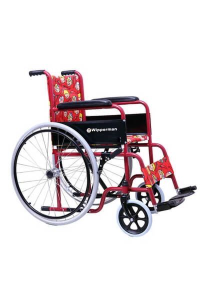 WİPPERMAN REFAKATÇİ KULLANIMINA UYGUN | KATLANIR | DESENLİ ÇOCUK TEKERLEKLİ S...