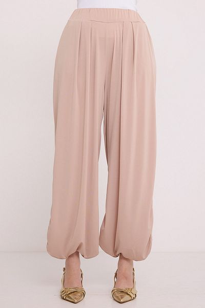 Bigdart Women's Cream Shalwar Trousers 6659