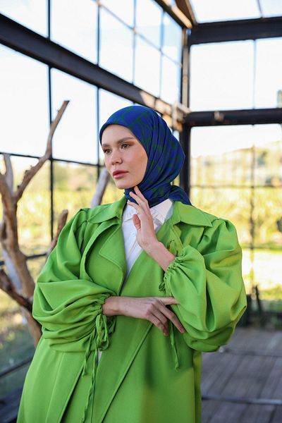 İpekhan Μαλακό κασκόλ Boheme Collection Midnight Blue 1175-14