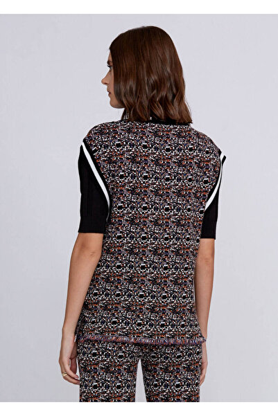 Knitss Жакет з камінням і ґудзиками з візерунком жакарду