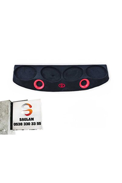 Sağlam ELYAFLI TOYOTA COROLLA PANDİZOT POLYESTERLİ KABARTMALI 2 PORT 4oval 2x10