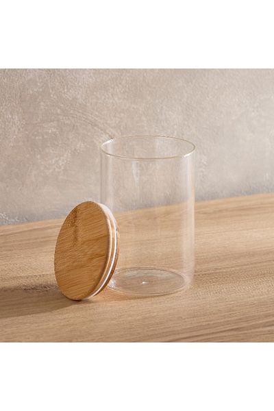 Home Box La Natura Borosilicate Glass Jar - 1.15 L
