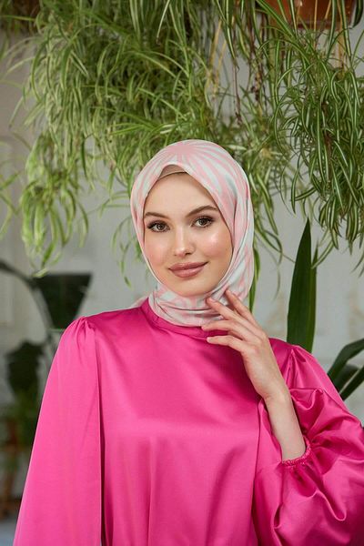 İpekhan Soft Scarf Powder Cream Summer Sparkle Collection - 1184-13