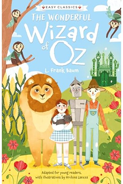 GBS Grantham Book Service كتب كلاسيكية سهلة للأطفال: ساحر أوز العجيب