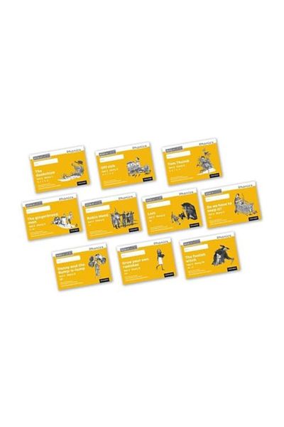 OXFORD UNIVERSITY PRESS Read Write Inc Phonics Black And White Yellow Set 5 Storybooks Mixed Pack Of 10