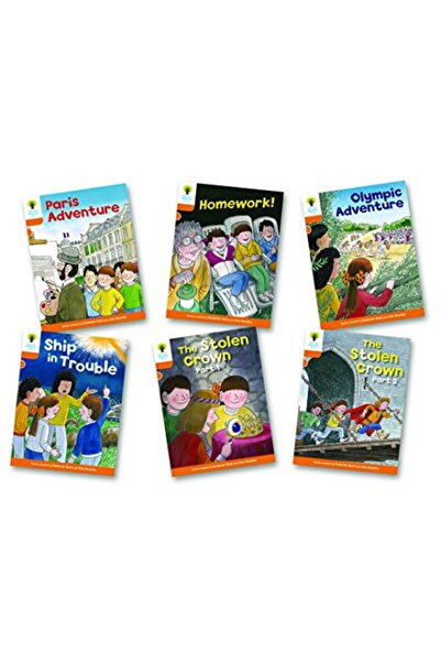 OXFORD UNIVERSITY PRESS شجرة قراءة أكسفورد المرحلة 6 المزيد من القصص B Pack Of 6