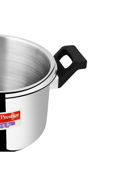 Prestige Clip on Svachh S/S 3L Cooker, pressure Regulator, Mini Metallic Safety Plug