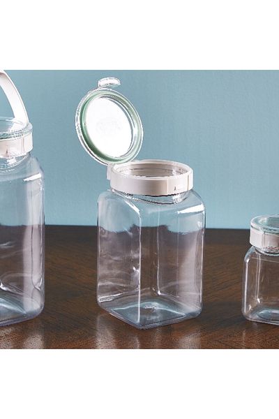 Home Box Easy Click Square Canister - 1.4 L