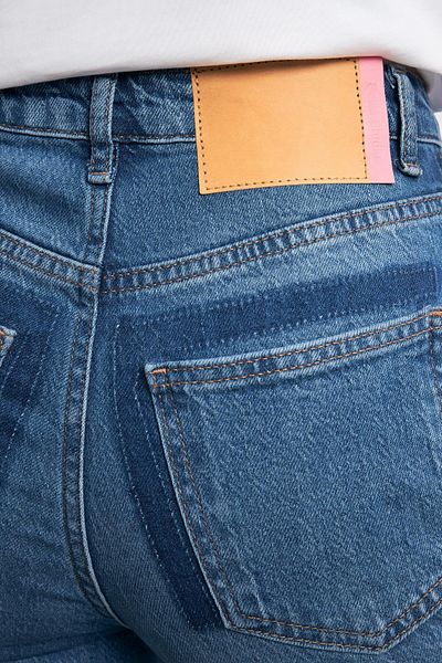 Setre Pantaloni de blugi - Detaliu lateral cu o singură dungă
