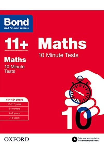OXFORD UNIVERSITY PRESS Bond 11 Maths 10 Minute Tests 1112 Years