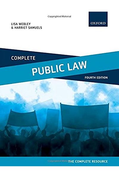 OXFORD UNIVERSITY PRESS Complete Public Law Text Cases And Materials