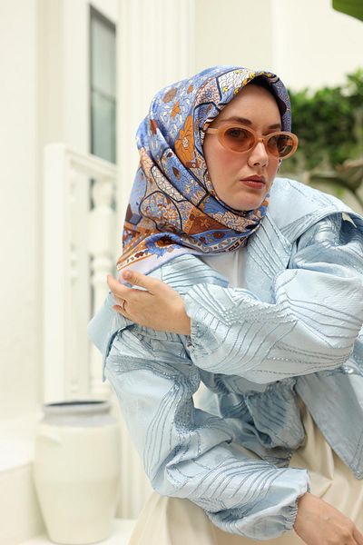 Silk Home Silk Twill Scarf 11431-28