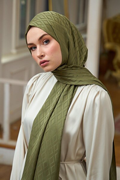 İpekhan Σμαραγδένιο Πράσινο Μεταξένιο Σάλι Ζακάρ - Summer Sparkle Collection 9015-04