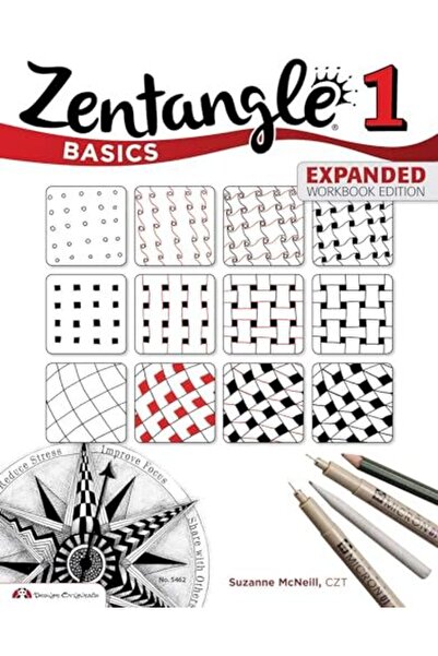 GBS Grantham Book Service Zentangle Basics Expanded Workbook Edition