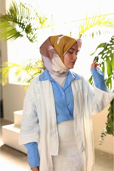 Silk Home Μεταξωτό κασκόλ Twill 11425-39