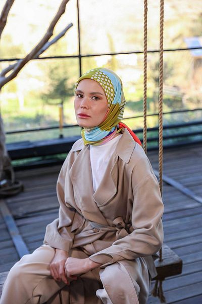 İpekhan Boheme Collection Μαλακό Κασκόλ Μπεζ 1173-01