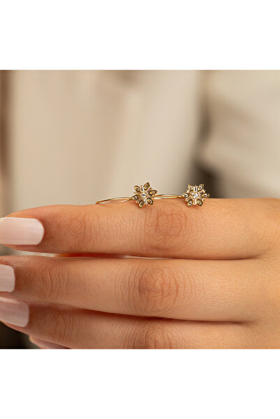 Çgk Çiğdem Gürel Kuyumculuk 14 Ayar Kartanesi  Çocuk Küpesi