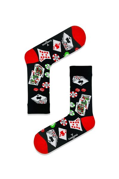 CARNAVAL SOCKS Шарени шарени чорапи за покер