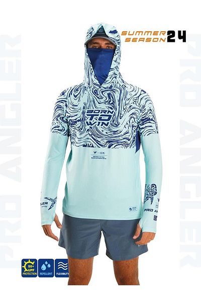 Fujin Pro Angler S24 Izohips Mint m Buff & Hoodie