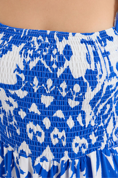 Bigdart Шарена рокля с цепки Saks 2512