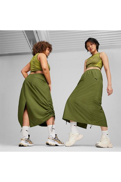 Puma Fusta țesătă Dare To Midi Fusta damă