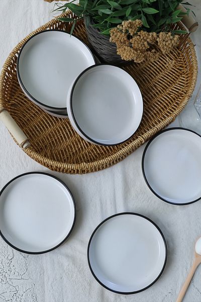 Keramika Μπολ Σνακ 14 εκ. Simply Stackable - 6 Τεμάχια 19985