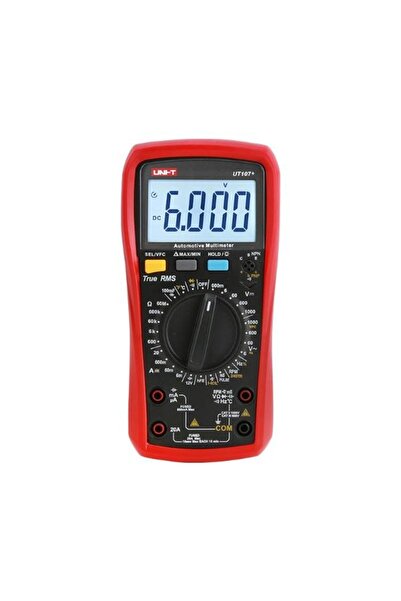 Unit 107 Otomotiv Dijital Ölçü Aleti, Multimetre;