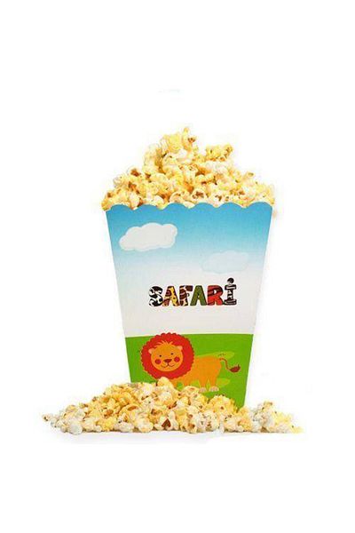 Parti Dükkanım 8 Safari Corn Boxes