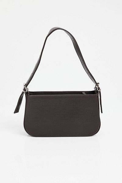 Bigdart 010172   Μοντέλο Καφέ Flat Baguette Shoulder Bag