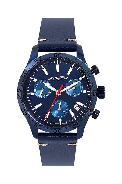 Mathey-Tissot Mathey-tıssot H1822chlbu Men's Wristwatch