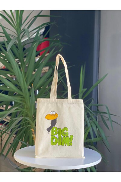 bezçantadünyası Bıgdım Raw Cloth Shoulder Bag