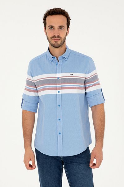 U.S. Polo Assn. Μακρυμάνικο ανδρικό πουκάμισο Saks - 50288373 -VR045