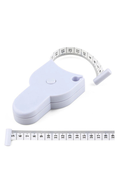 SPELT Vücut Boyun Kol Bacak Ölçüm Mezura Bel Çevresi Yağ Ölçer Metre 150cm