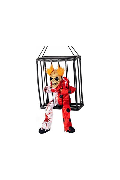 Leyaton LWLHMRS-IEG ieg ™   ديكور هيكل عظمي للسجناء على شكل الجوكر مع مستشعر ...