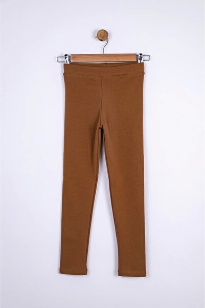 nk kids Kahve Kız Çocuk Tayt