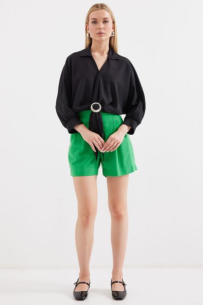 Bigdart Черна блуза Oversize 905