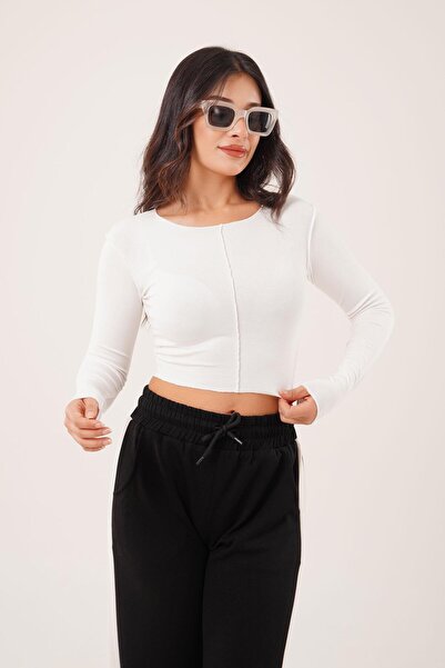 Hipo Trend Блуза Basic з білим швом