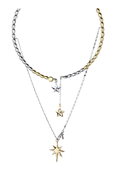 Klips Concept قلادة على شكل نجمة حمراء متدلية