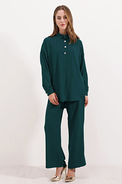 Bigdart 6631 Model Emerald Green Oversize Top and Bottom Set