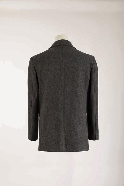 SÜVARİ Παλτό Anthracite με κανονικό γιακά μωρού Süvari