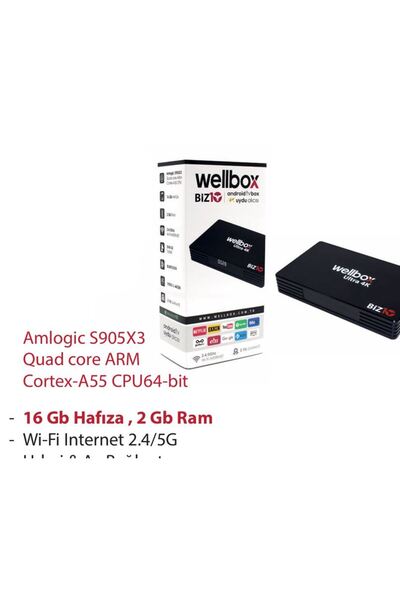 Class Welbox Biz10 Android Tv & Uydu Alıcısı;Class