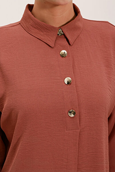 Bigdart 6631 Model Brick Colored Oversize Top and Bottom Set Set