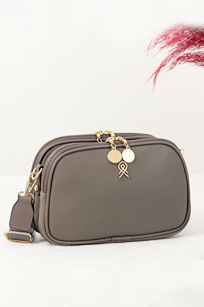 Bipanya Greg Saten Жіноча сумка через плече з 3 окремими відділеннями - BP-4794O